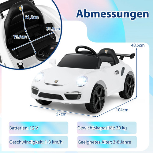 12v kinder elektroauto mit - 12v,